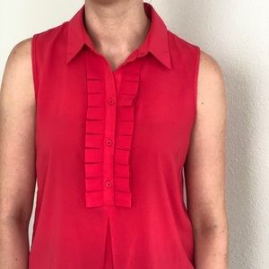 Tommy Hilfiger ruffled tank
